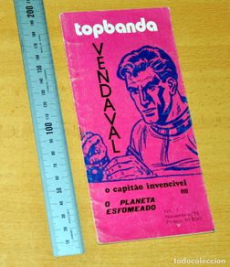 Comics: VENDAVAL, EL CAPITÁN INVENCIBLE - de ANTONIO BERNAL - Editado en PORTUGAL 1975